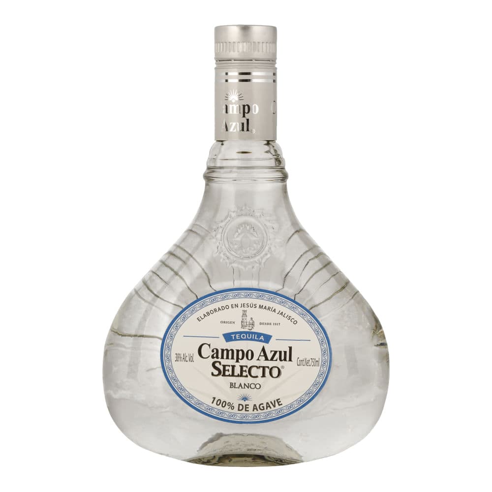 Tequila Campo Azul Selecto Blanco 100% 750 ml