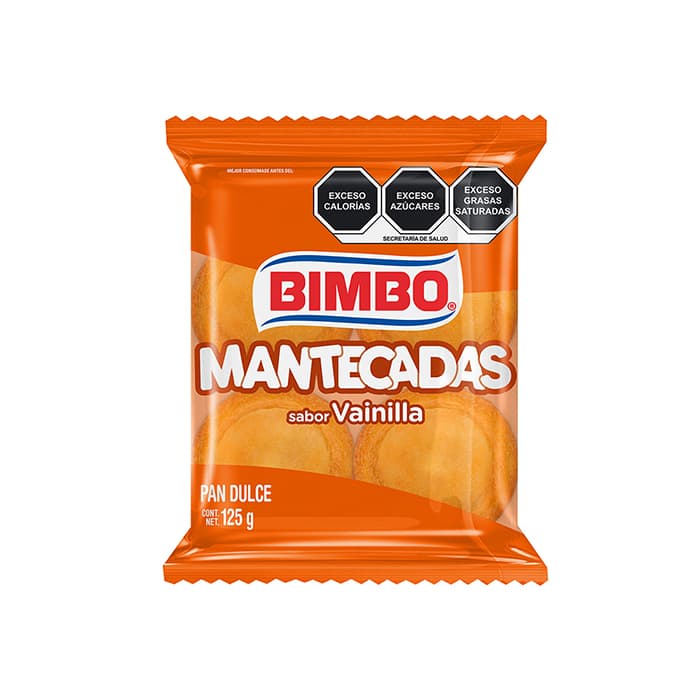 MANTECADAS 4P BIMBO 125GR