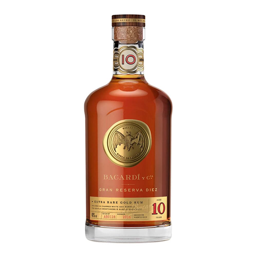 Bacardi Gran Reserva 10 Años Ron Añejo 750 ml