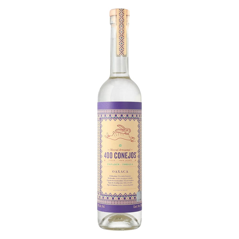 400 Conejos Mezcal Joven Espadín-Tobalá 750 ml