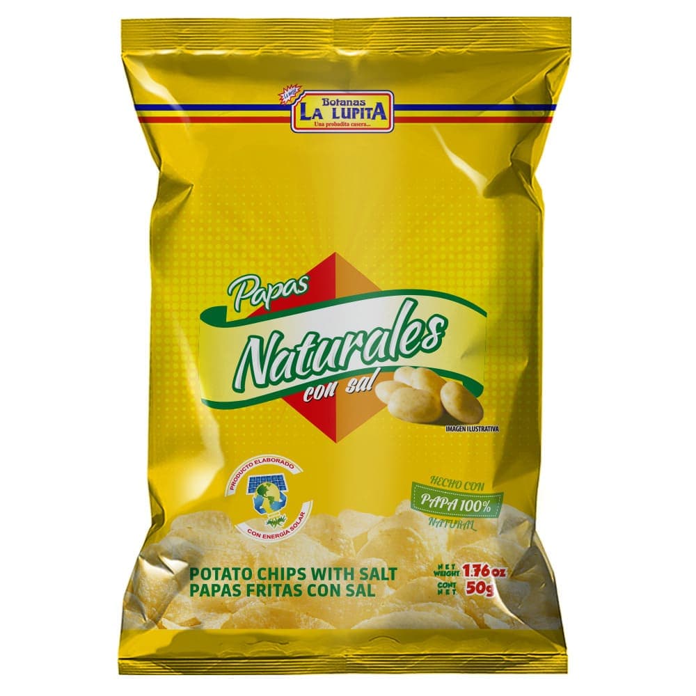 PAPAS NATURALES LUPITA 50 GR