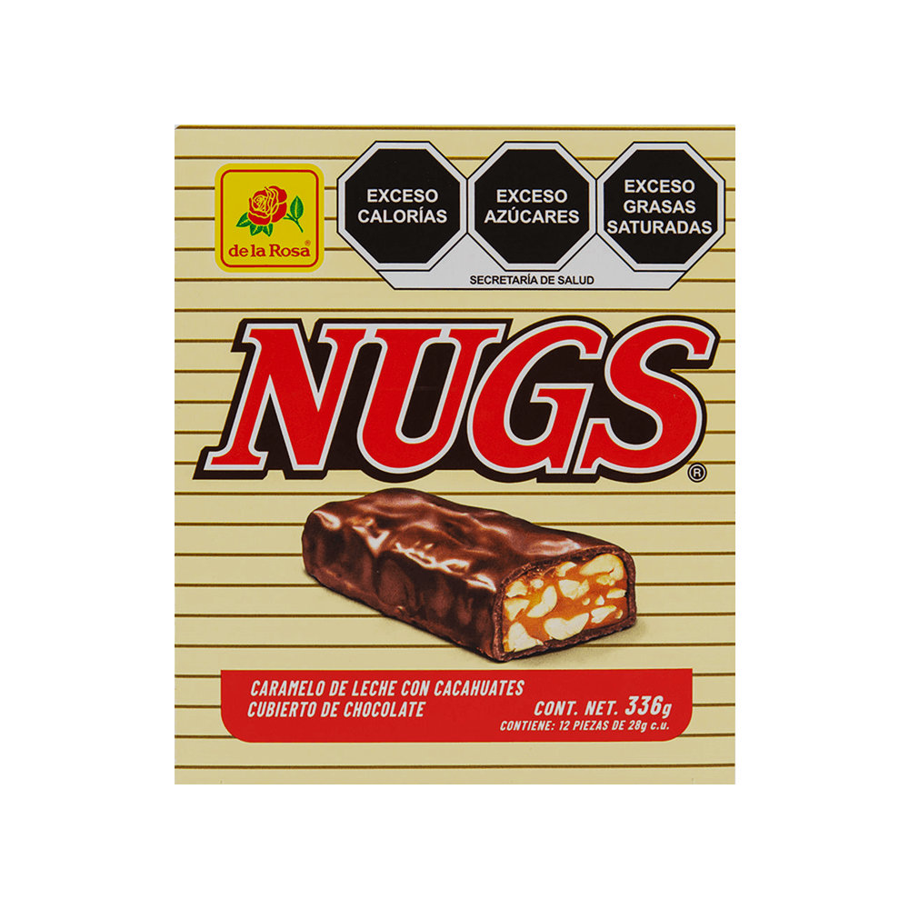 CHOCOLATE NUGS DE LA ROSA 336 GRAMOS
