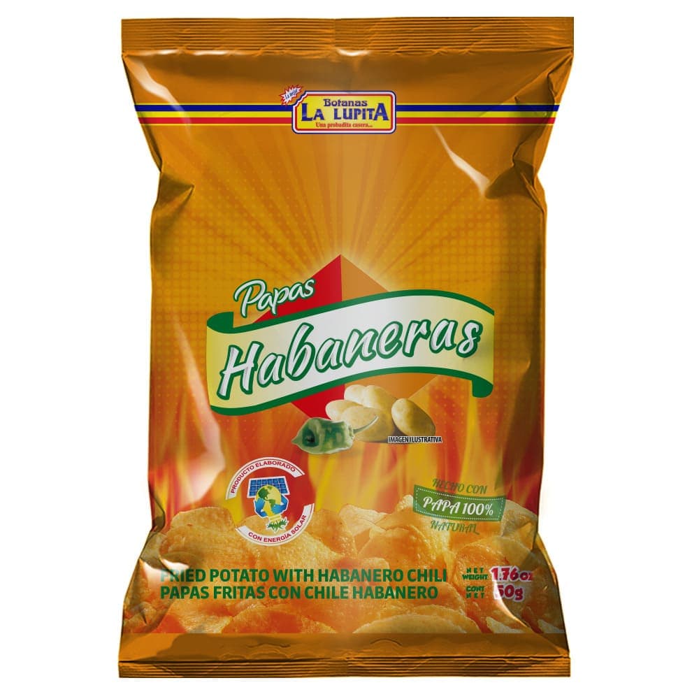 PAPAS HABANERAS LUPITA 50 GR