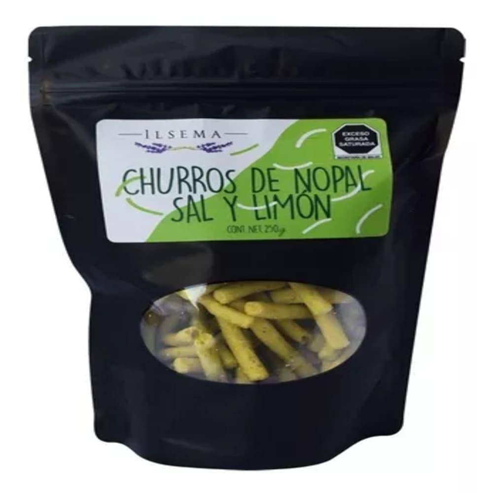 CHURRO DE NOPAL SABOR SAL Y LIMON 60GR