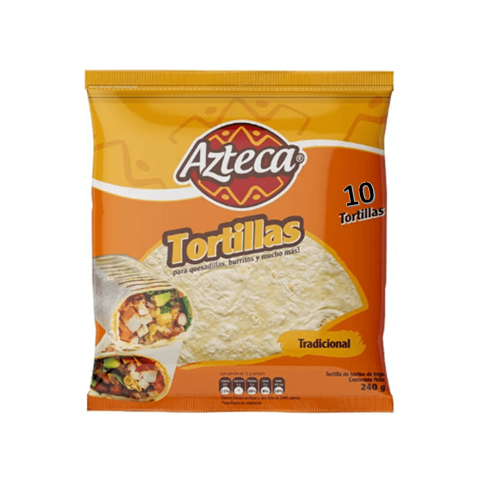 TORTILLA DE HARINA AZTECA 500GR