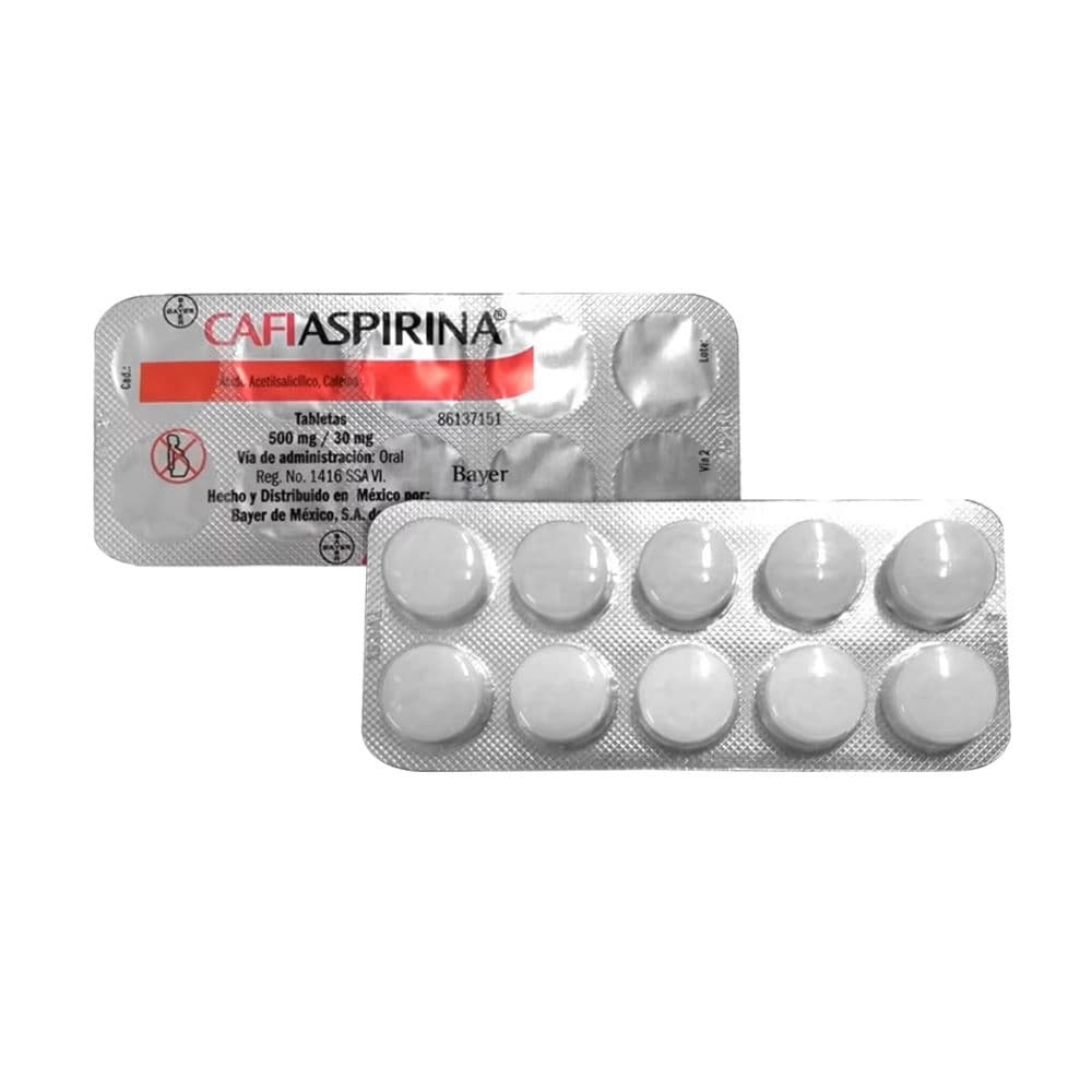 CAFIASPIRINA 10 PAST. OTC