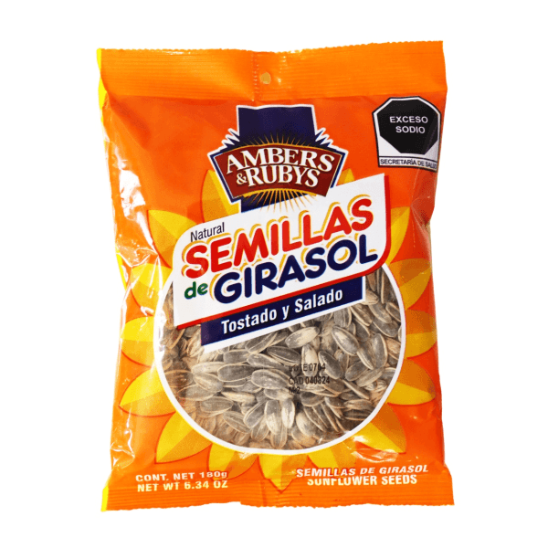 Ambers & Rubys Semilla de Girasol Salado y Tostado