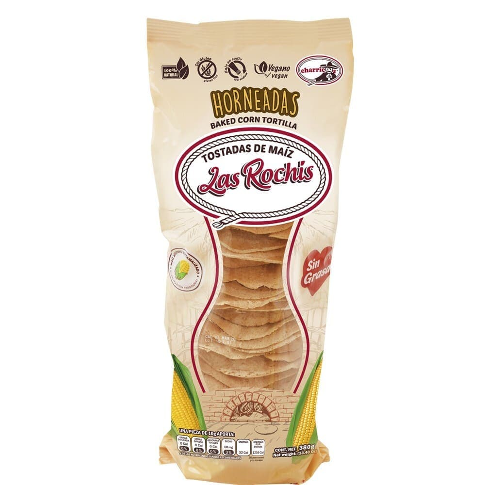 TOSTADAS DE MAIZ LAS ROCHIS 380G