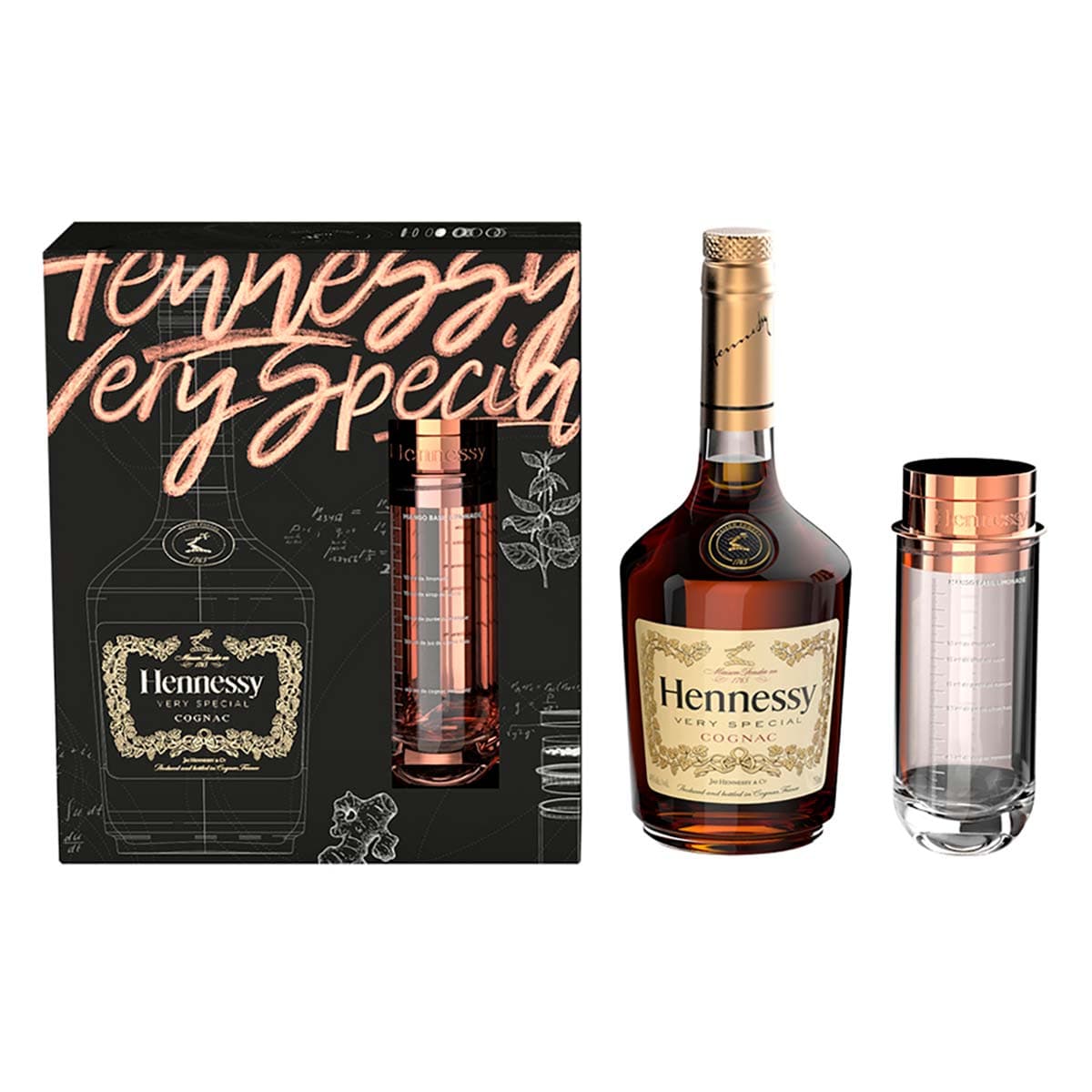 Cognac Hennessy Very Special .700 C/Shaker