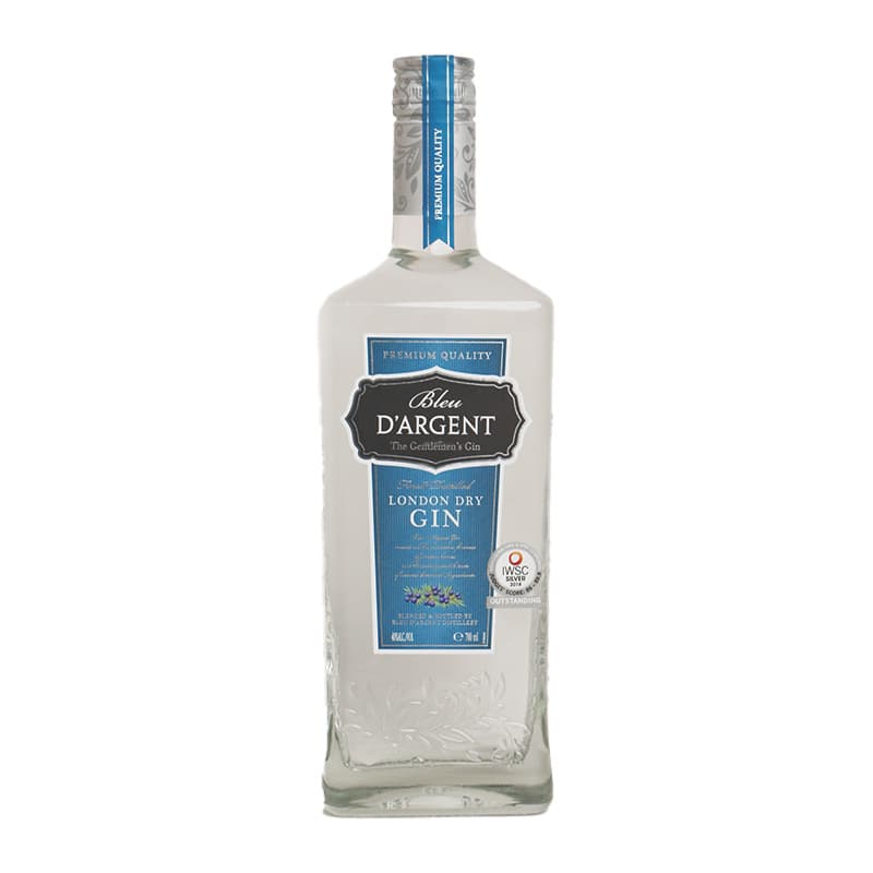 Ginebra Bleu D'Argent London 700Ml