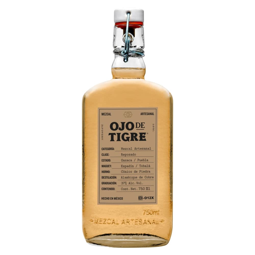 Ojo de Tigre Reposado 100% Mezcal Artesanal 750 ml
