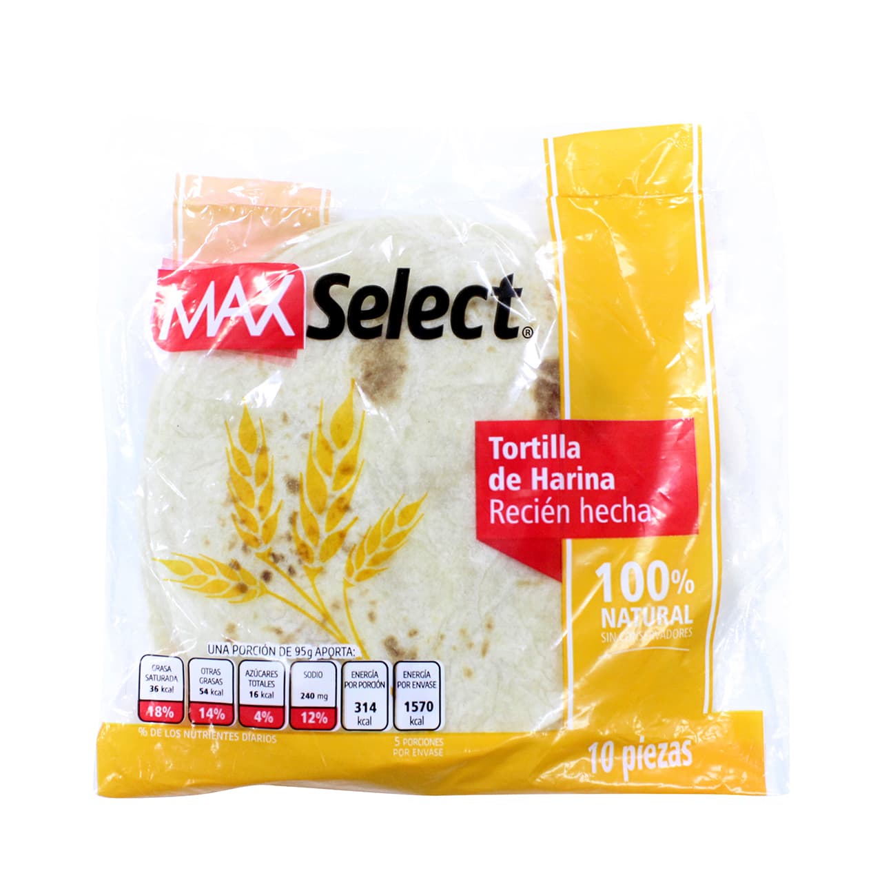Tortilla Harina Max Select 10.0 - Pza