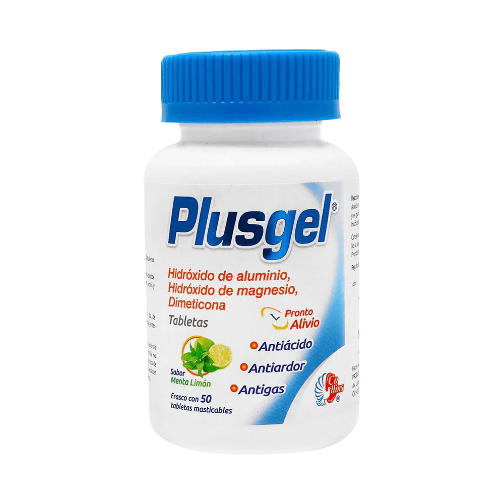 PLUS GEL TABLETA COLLINS 50 PIEZA