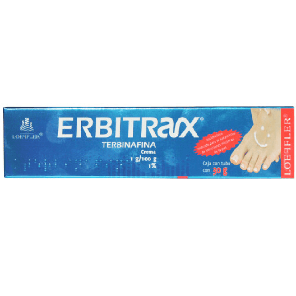 ERBITRAX 1% CREMA LOEFFLER 30 GRAMOS