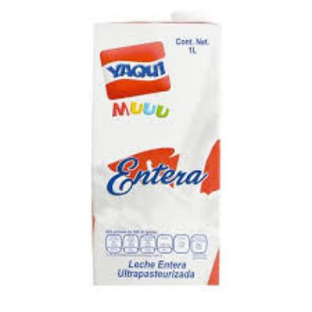 LECHE YAQUI CARTON 1L                  .