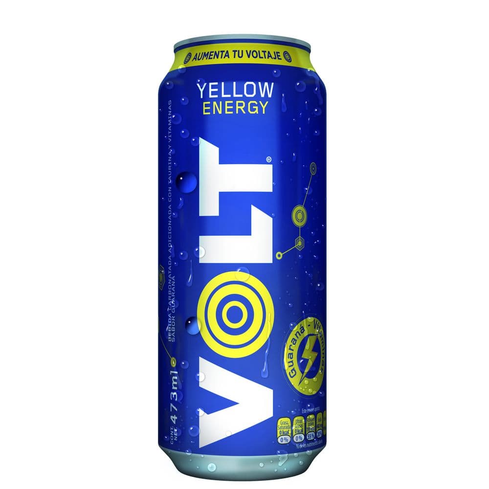 Volt Bebida Energética Yellow 473 ml