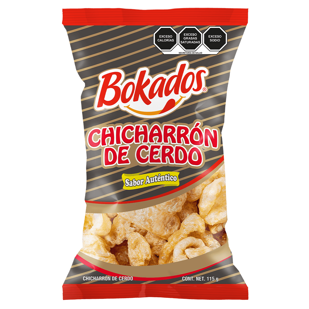 CHICHARRON DE CERDO BOKADOS 115 G