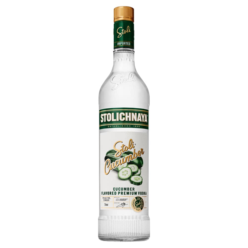 Stolichnaya Cucumber Vodka 750 ml