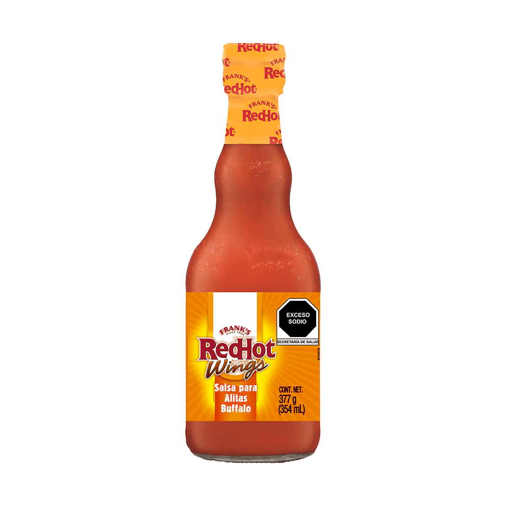 SALSA REDHOT WINGS BUFALO FRANK`S 354 ML