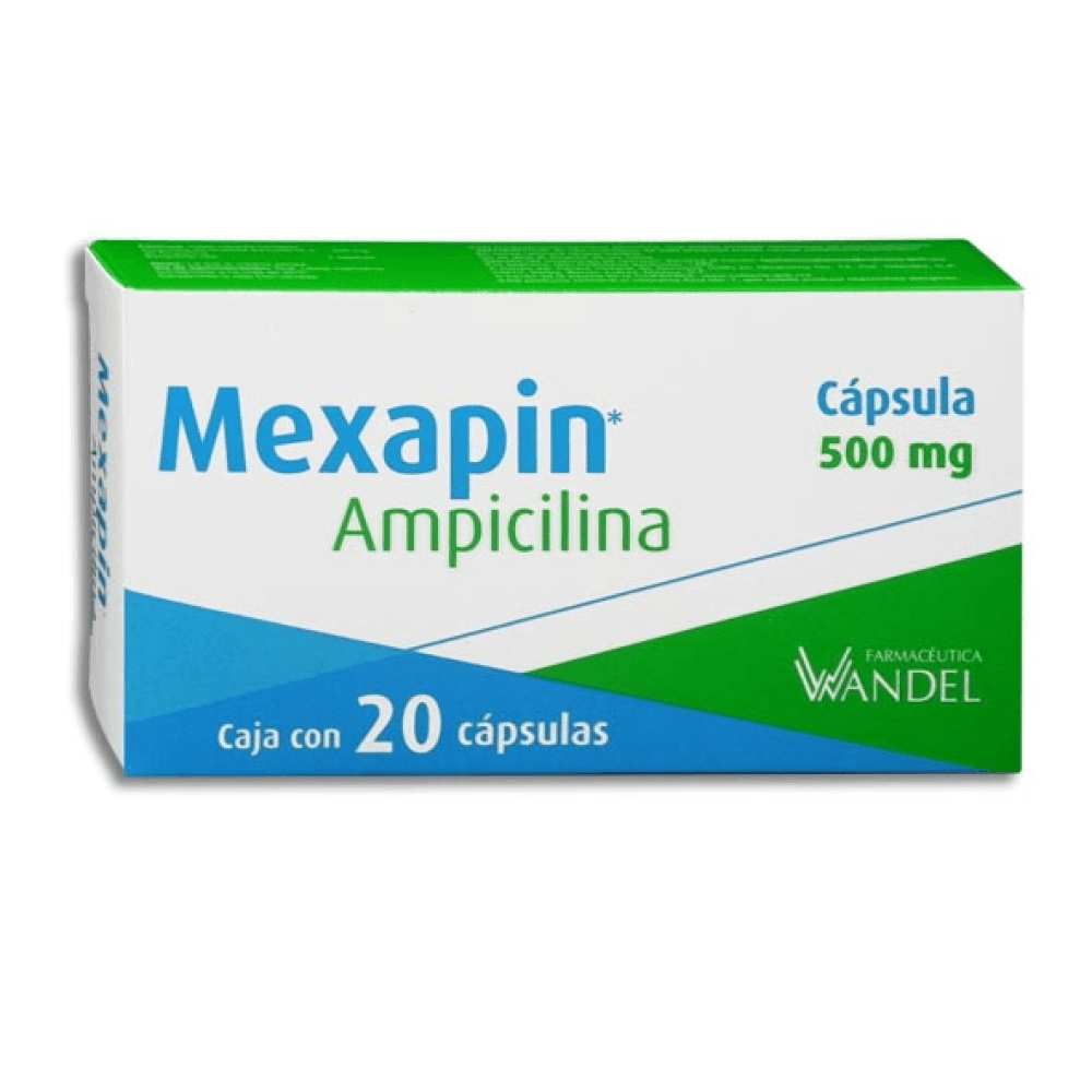 MEXAPIN 20 CAPSULAS WANDEL 500 MILIGR
