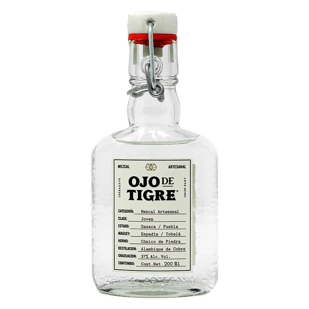 Ojo De Tigre Joven Mezcal Artesanal 200 ml
