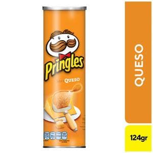 PAPAS PRINGLES QUESO X124g
