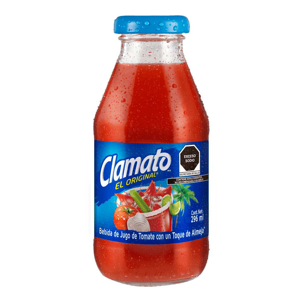 COCKTEL TOMATE Y ALMEJA CLAMATO .296 10 Oz
