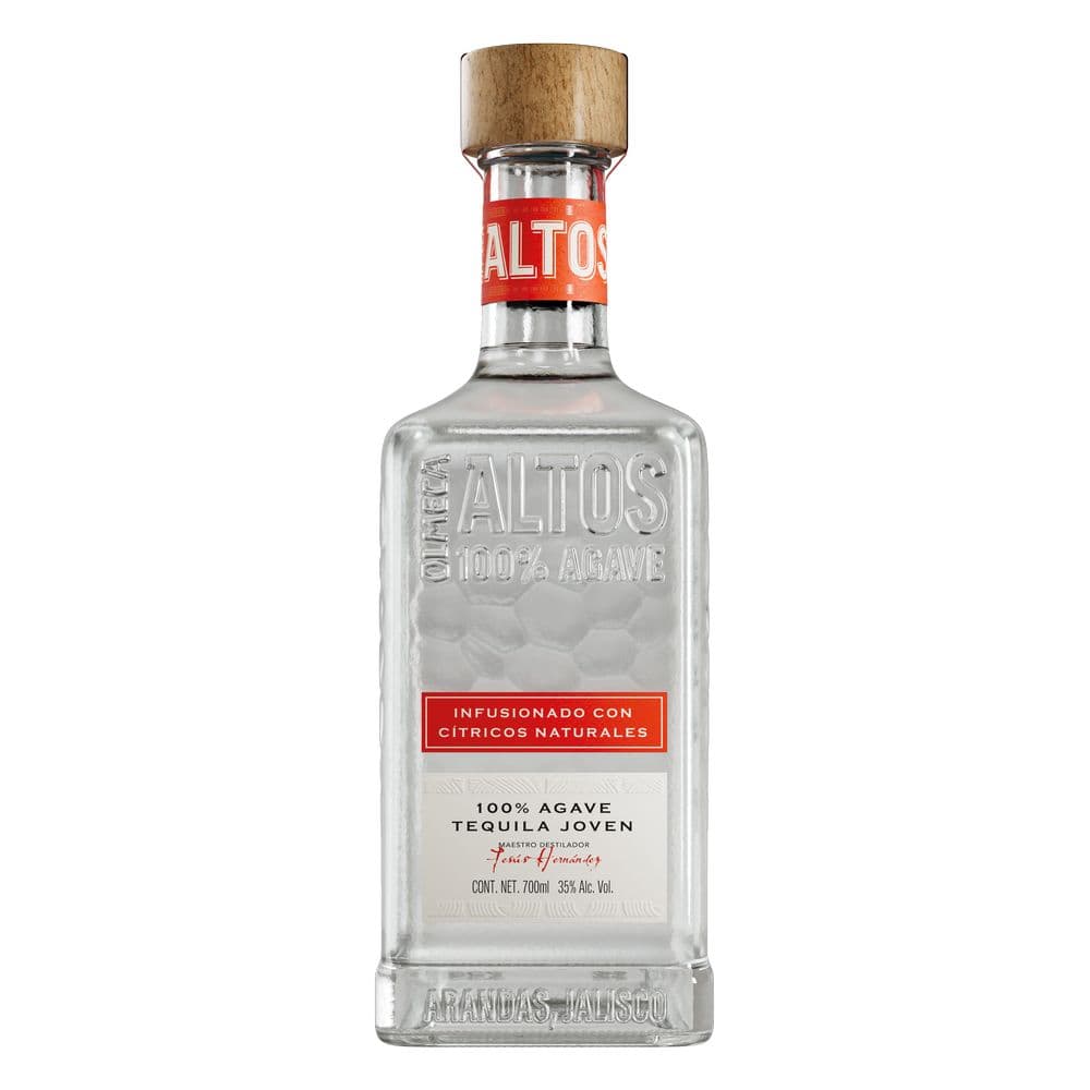 Tequila Olmeca Altos Joven 100% Inf. Citricos 700ml