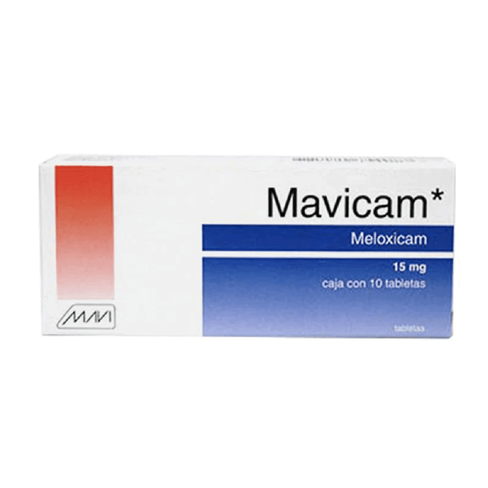 MAVICAM 10 TABLETAS MAVI 15 MILIGRA
