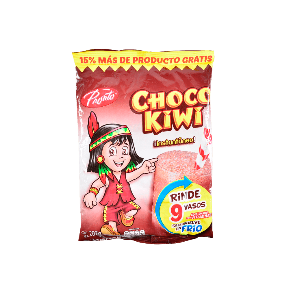 CHOCHOLATE EN POLVO CHOCO KIWI 180 GRAMOS