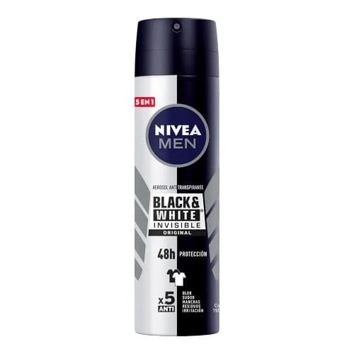 Nivea Desodorante Spray Invisibile Power B&W Hombre  150Ml