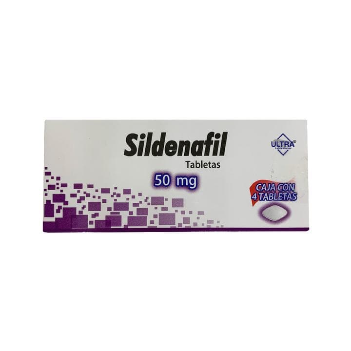Sildenafil 50 Mg 4 Tabletas