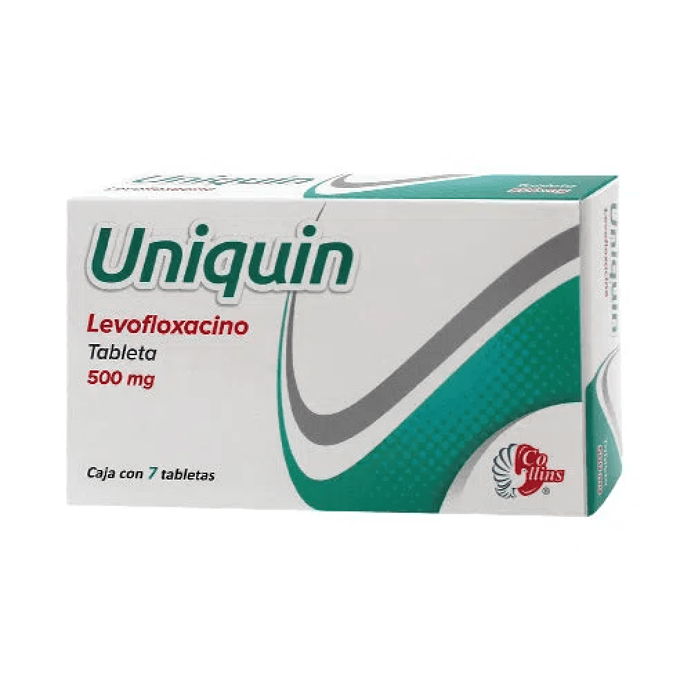 UNIQUIN 7 TABLETAS COLLINS 500 MILIGR