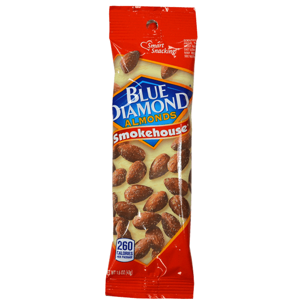 Almendras  Smoke House  Blue Diamond  1.5 - Oz