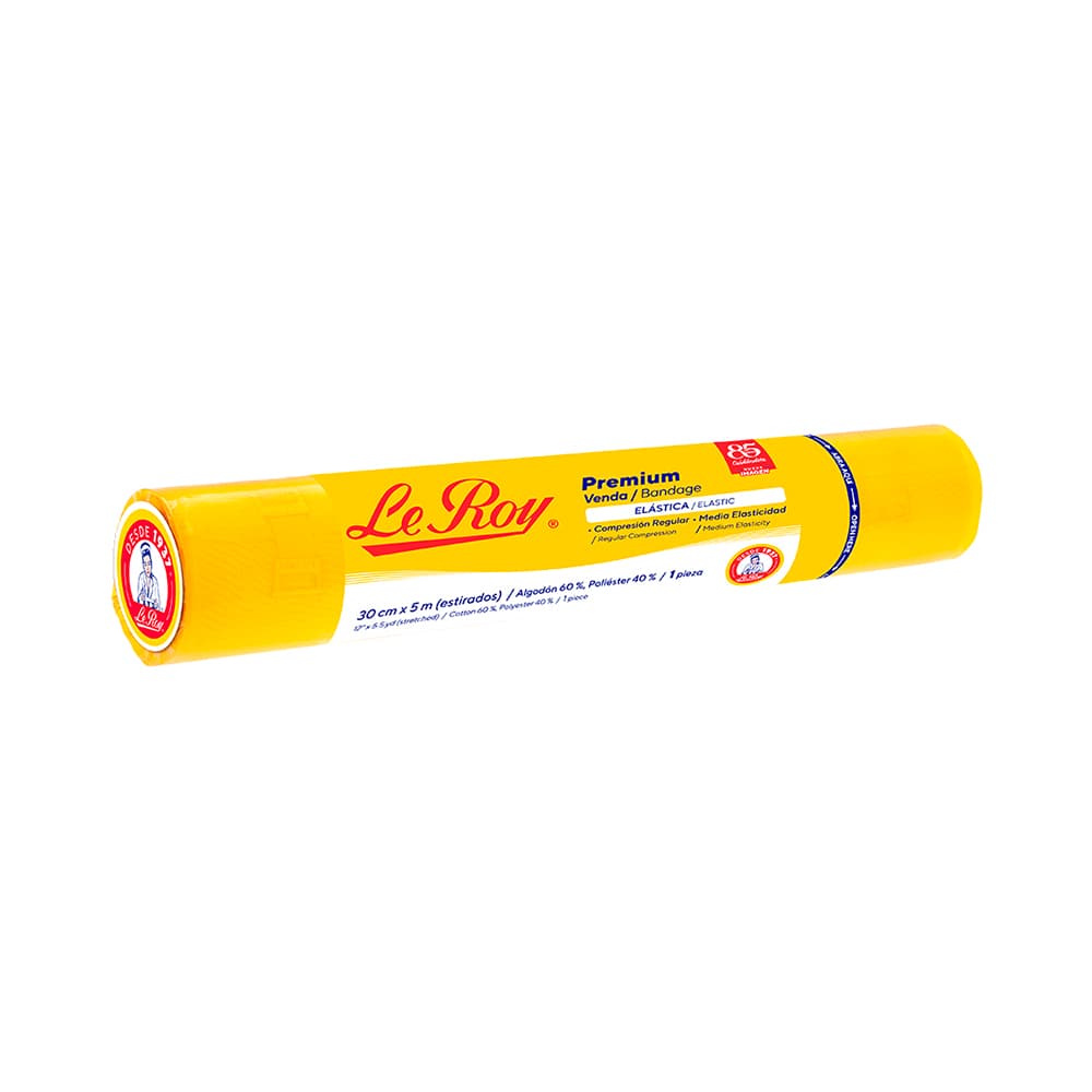 Le Roy Venda Elástica 30cmx5m 1 Pieza