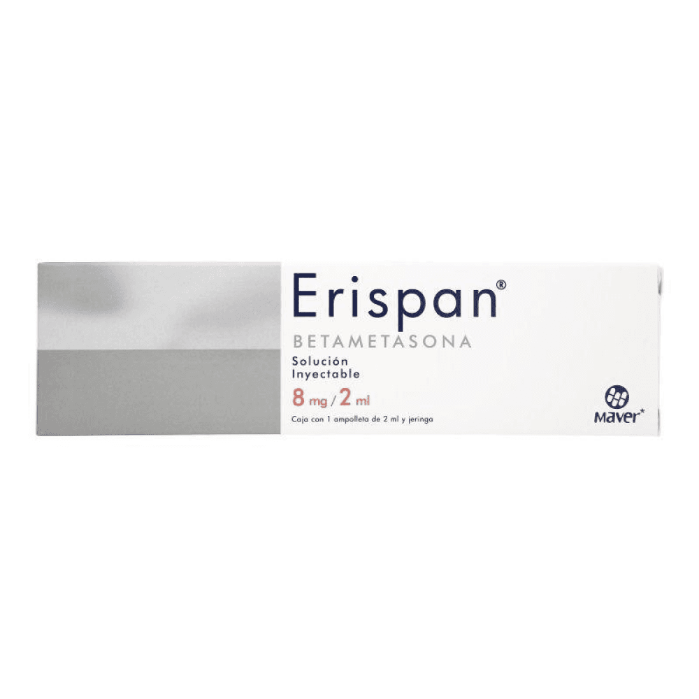 ERISPAN 2 ML AMPOLLETA MAVER 8 MILIGRAM