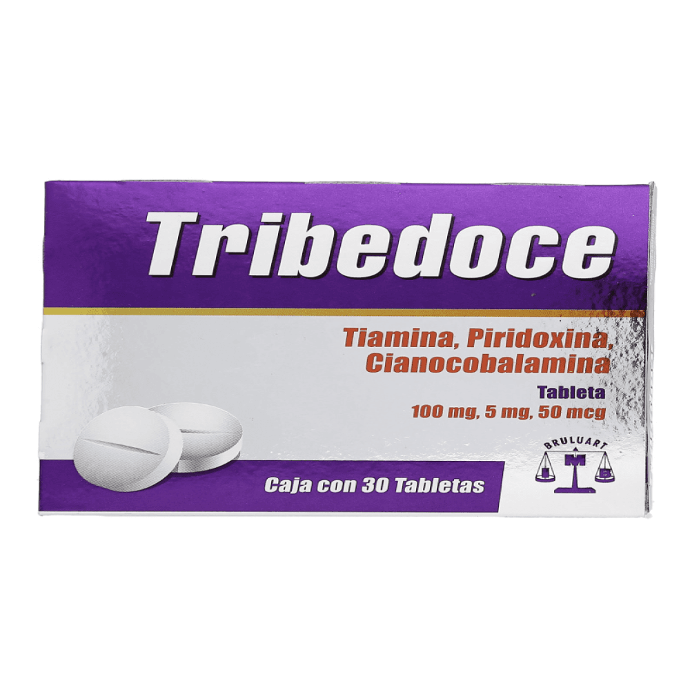 TRIBEDOCE 100MG/5MG/50MCG BRULUART 30 TABLETA