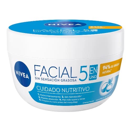 Nivea Crema Facial Cuidado Nutritivo Nivea 50Ml