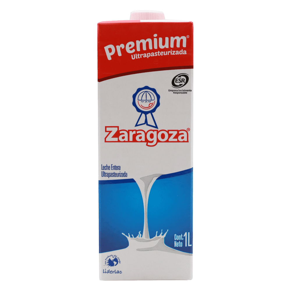 LECHE ENTERA UHT PREMIUM ZARAGOZA 1 L