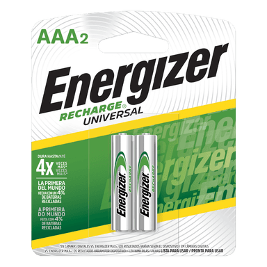 PILA RECARGABLE ENERGIZER AAA C/2 1PZA