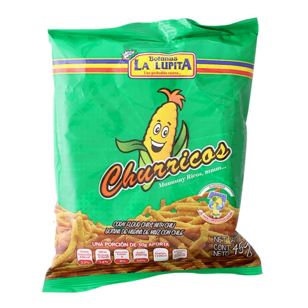CHURRICOS LA LUPITA DE 40 GR           .