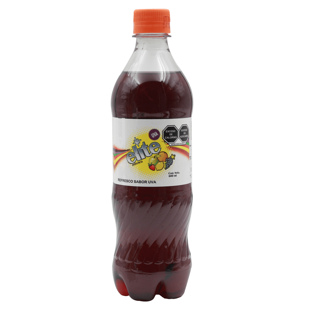 REFRESCO ELITE SABOR UVA 600 ML PET    .