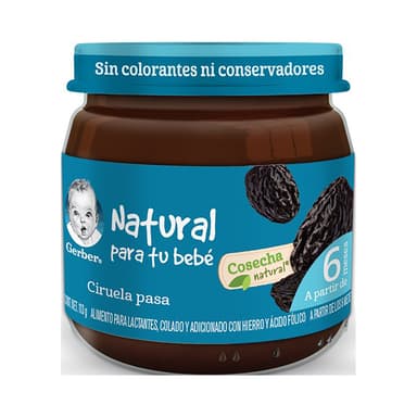Gerber Papilla de Ciruela Pasa Etapa 2 113 grs