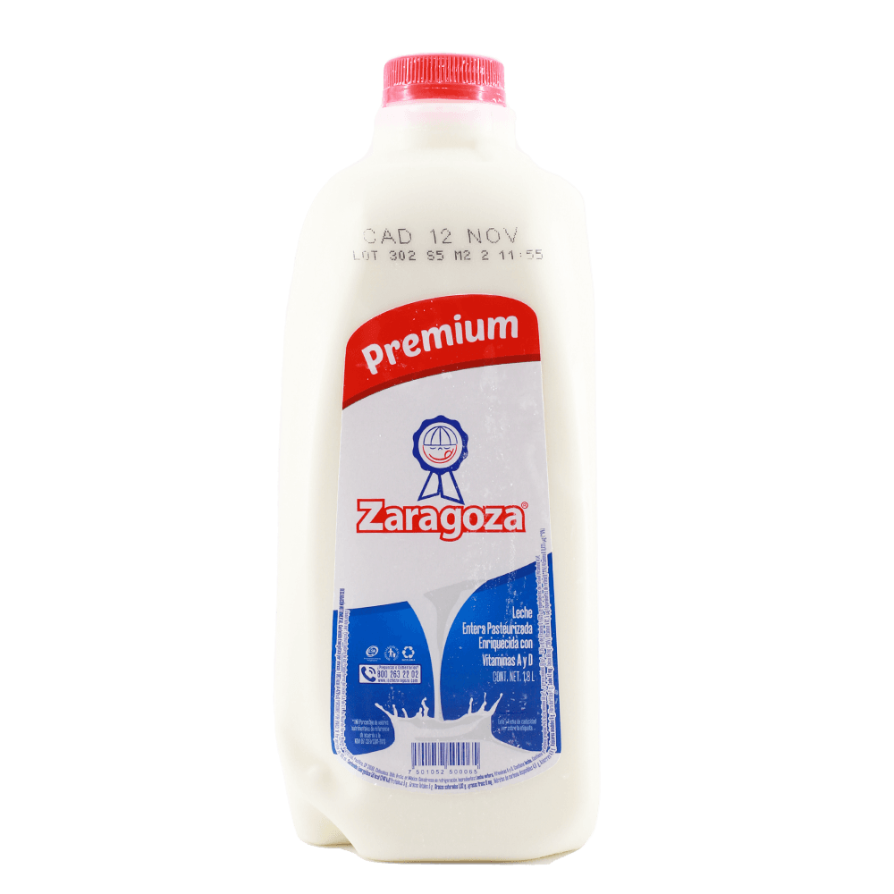 LECHE FRESCA ENTERA ZARAGOZA 1.8 LT