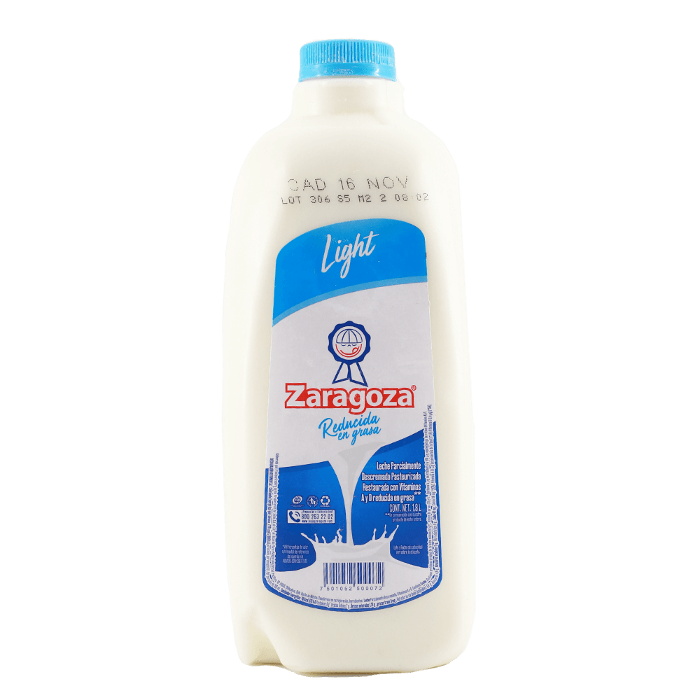 LECHE FRESCA LIGHT ZARAGOZA 1.8 LT