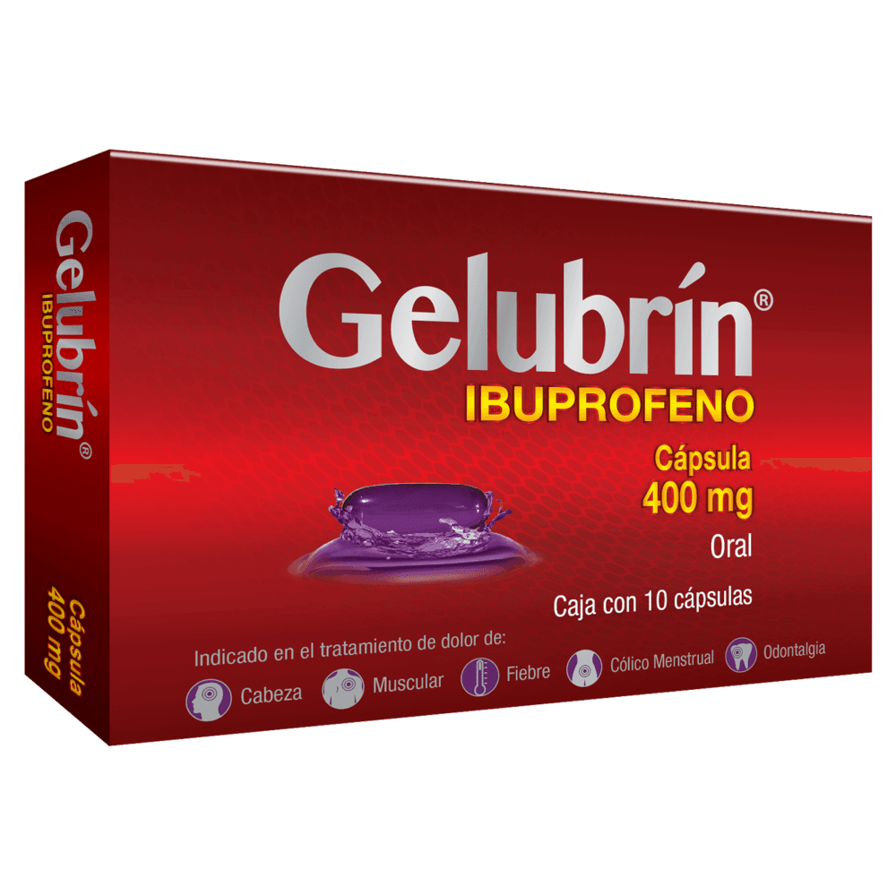 GELUBRIN 400MG PROGELA 10 CAPSULA