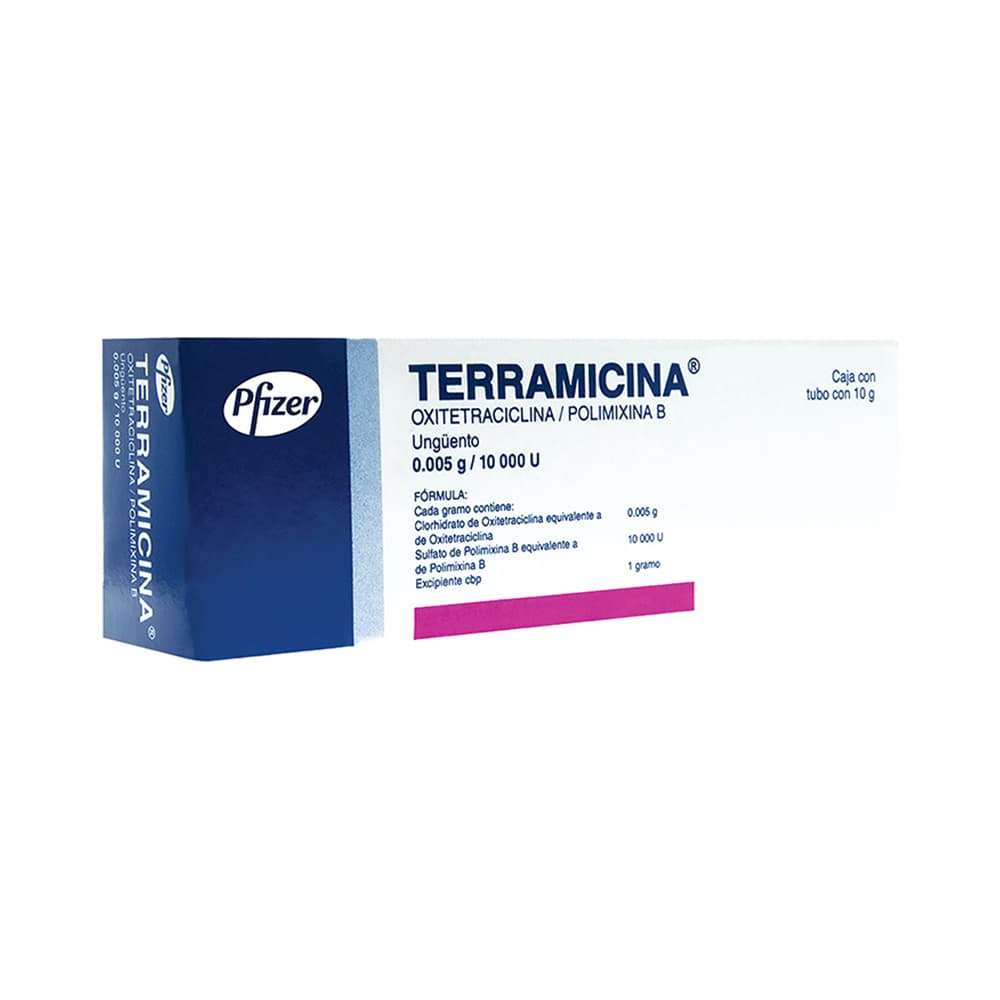 Terramicina Oftálmica 10 grs