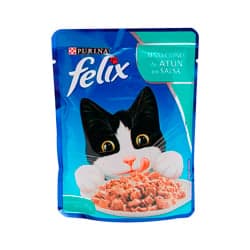 Purina Felix Atún Alimento Húmedo para Gatos Adultos 85 grs