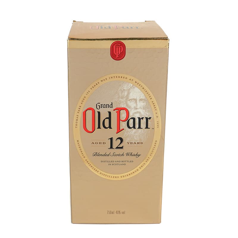OLD PARR WHISKY 12 ANOS BOTELLA 750 ML
