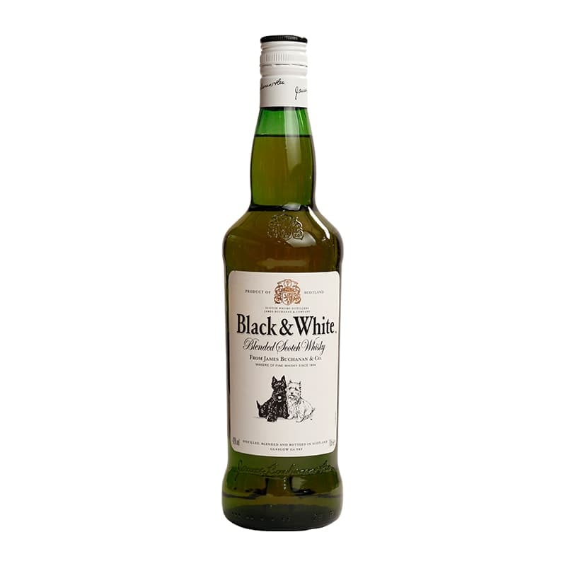 BLACK &WHITE WHISKY BOTELLA 700ML